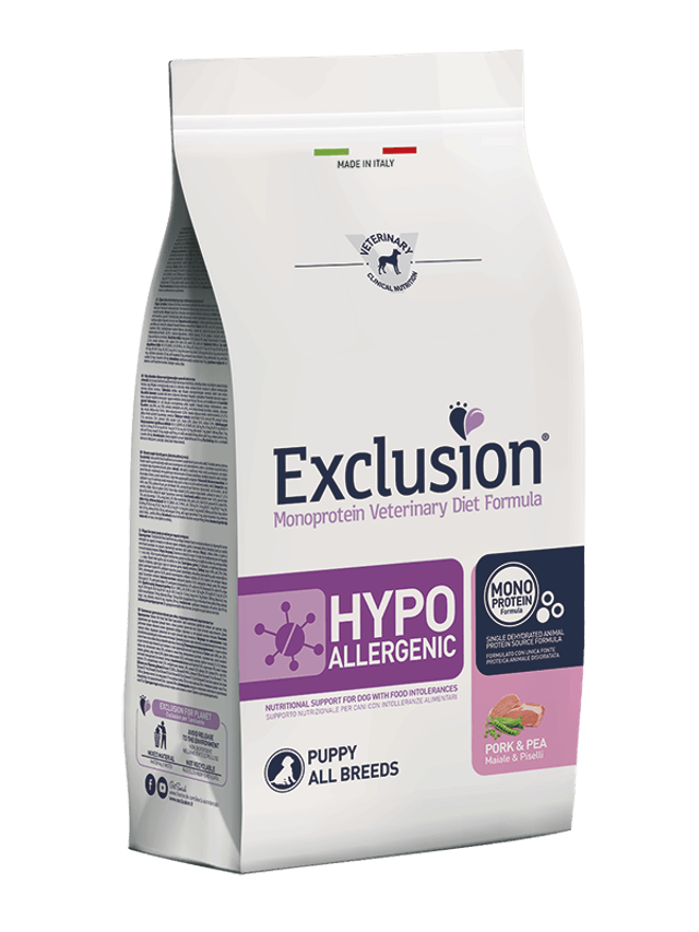 EXCLUSION DIET HYPO ALLBREEDS PUPPY MAIALE