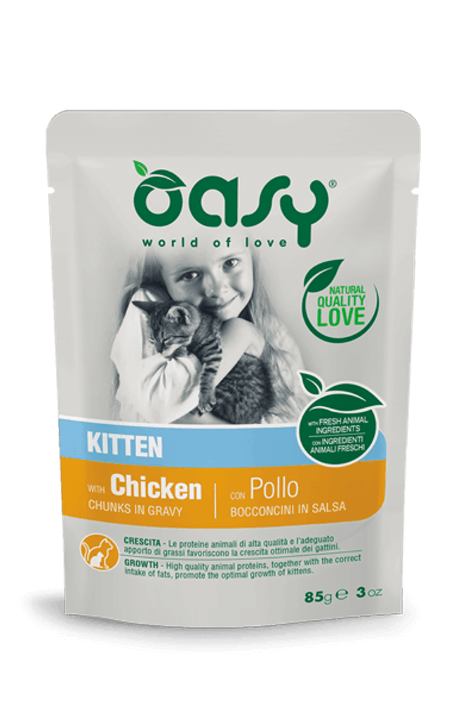 OASY CAT BOCCONCINI KITTEN POLLO