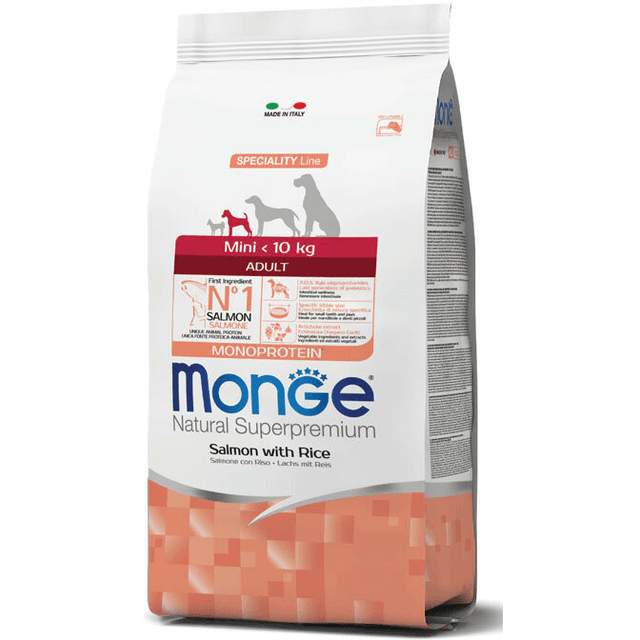 MONGE MINI ADULT SALMONE