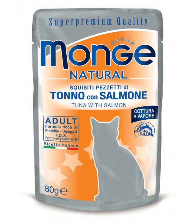 MONGE NAT BUSTA TONNO/SALMONE
