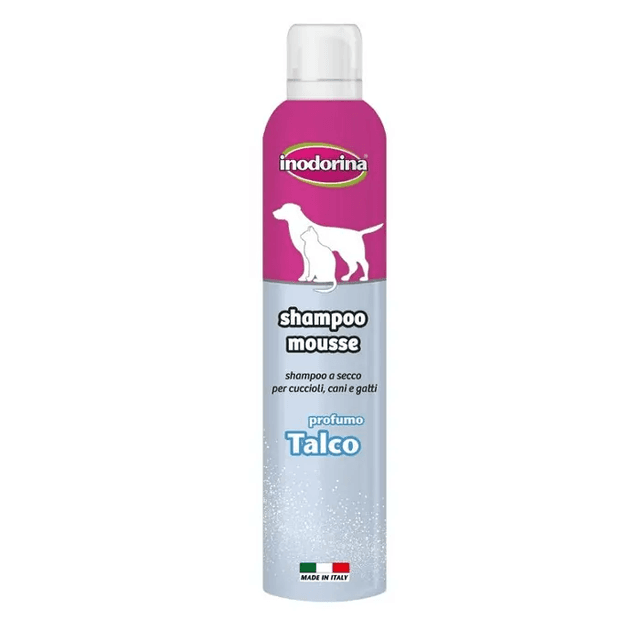 INODORINA SHAMPOO MOUSSE TALCO 300 ML