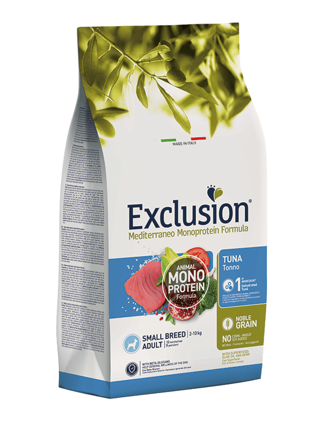 EXCLUSION DOG SMALL ADULT TONNO