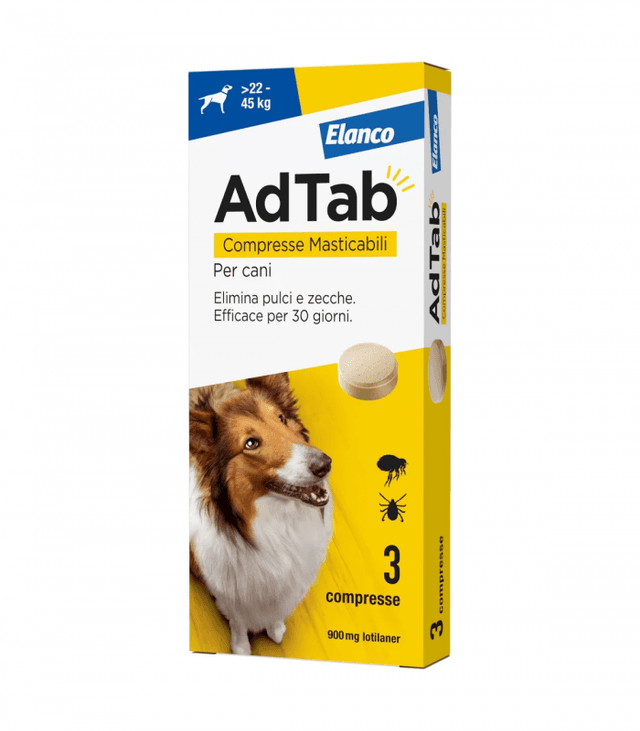 ADTAB COMPRESSE MASTICABILI CANI 22-45 KG