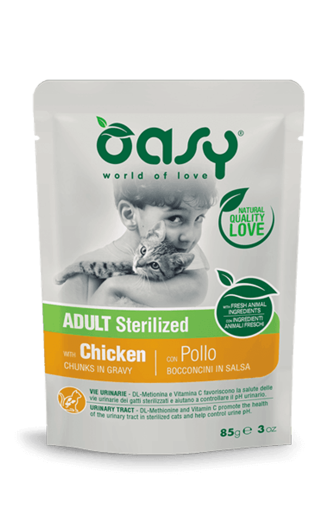 OASY CAT BOCCONCINI STERILIZED POLLO