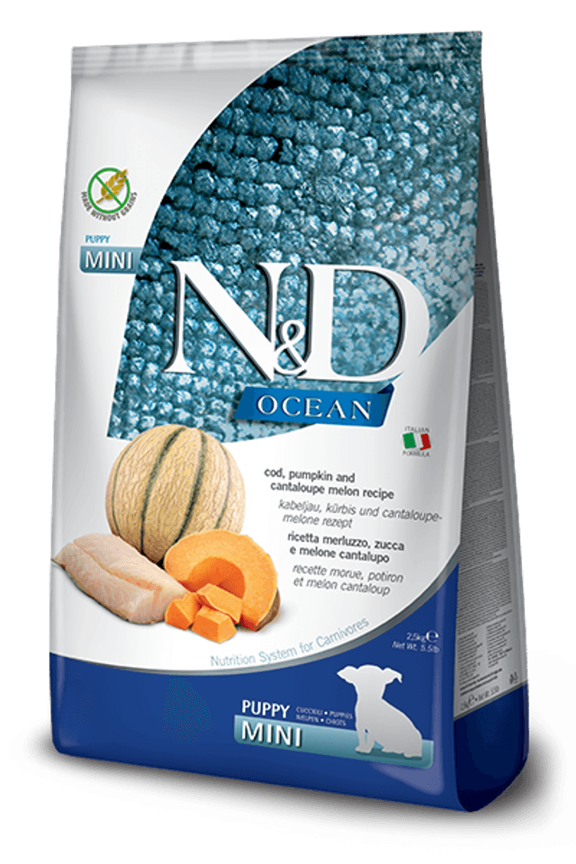 N&amp;D OCEAN DOG MINI PUPPY MERLUZZO