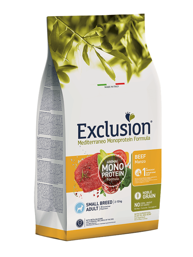 EXCLUSION DOG SMALL ADULT MANZO