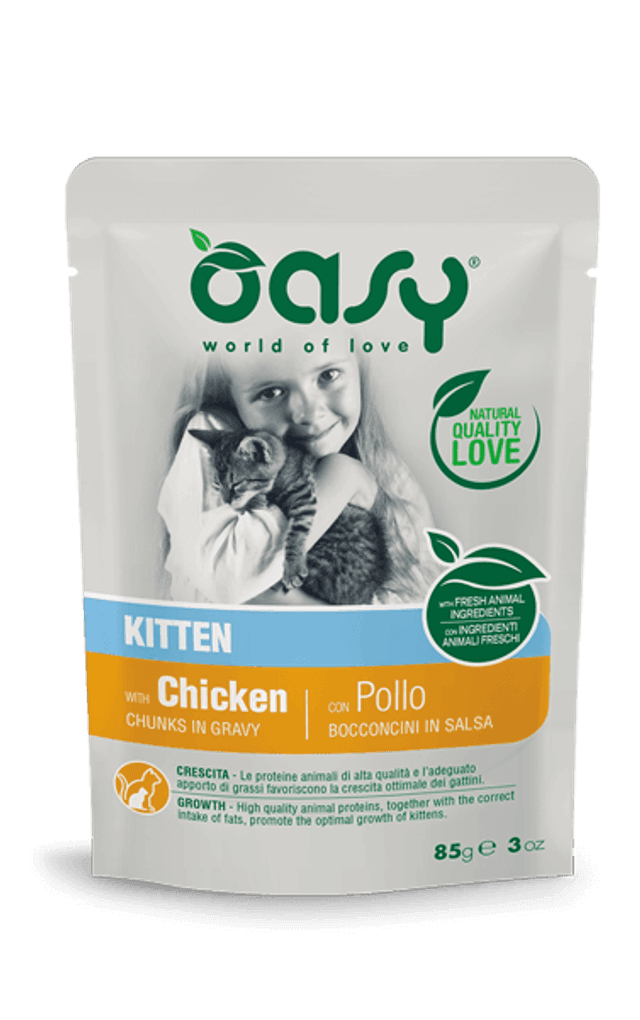 OASY CAT BOCCONCINI KITTEN POLLO